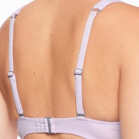 Athleta underwire purple bikini top New without tags!Comfortable and adjustable - Picture 5 of 14